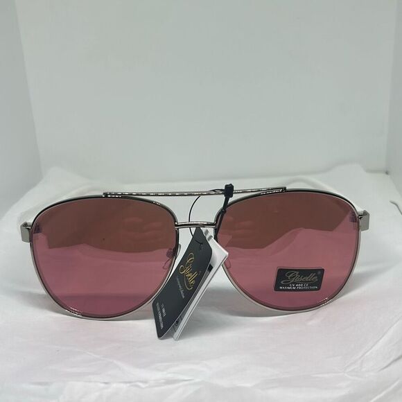 Giselle Aviator Women’s Mirrored Sunglasses - Picture 3 of 3